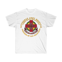 Load image into Gallery viewer, Unisex Ultra Cotton Tee - Army- Letterman Army Hospital - DUI - Presidio of San Francisco
