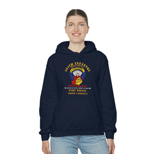 Unisex Heavy Blend Hooded Sweatshirt - Army - 504th Infantry Regiment - Devils - FBNC X 300