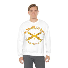 Load image into Gallery viewer, Unisex Heavy Blend Crewneck Sweatshirt - Army - 2nd Bn 4th Field Artillery Regt - 105mm w Arty Br
