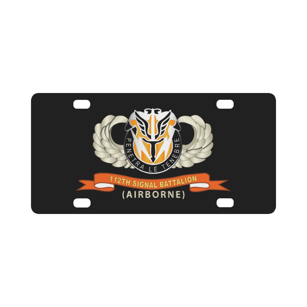 Army - 112th Signal Battalion w Airborne Badge - DUI - Ribbon X 300 Cl ...
