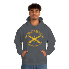 Load image into Gallery viewer, Unisex Heavy Blend™ Hooded Sweatshirt - Army - 2nd Bn 4th Field Artillery Regt - 105mm w Arty Br
