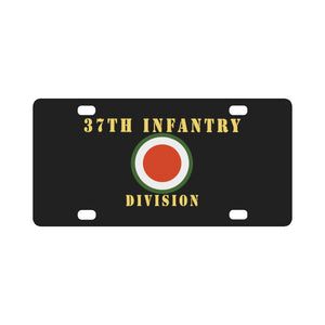Army - 37th Infantry Division X 300 - Hat Classic License Plate