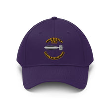 Load image into Gallery viewer, Unisex Twill Hat - Navy - Rate - Navy Torpedomans Mate - Direct to Garment (DTG) - Printed
