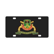 Load image into Gallery viewer, Army - 5th Military Police Battalion w Br - Ribbon Classic License Plate
