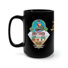 Load image into Gallery viewer, Black Mug 15oz - Cold War Veteran - 6th Battalion, 32nd Armor - Fort Carson, Colorado
