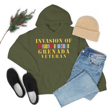 Load image into Gallery viewer, Unisex Heavy Blend™ Hooded Sweatshirt - Army - Grenada Invasion Veteran w EXP SVC
