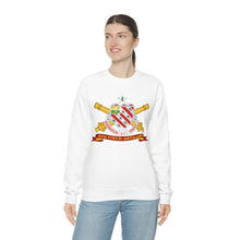 Load image into Gallery viewer, Unisex Heavy Blend Crewneck Sweatshirt -  Army - 8th Field Artillery w Br - Ribbon
