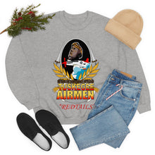 Load image into Gallery viewer, Unisex Heavy Blend Crewneck Sweatshirt - Tuskegee Airmen
