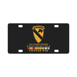 Army - 41st Scout Dog Platoon 1st Cav - VN SVC wo Top Classic License Plate