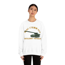 Load image into Gallery viewer, Unisex Heavy Blend Crewneck Sweatshirt - Army - M107 - 175mm Gun - Artillery Veteran
