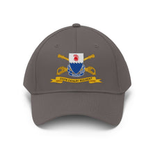 Load image into Gallery viewer, Twill Hat - Army - 299th Cavalry Regiment w Br - Ribbon- Hat - Direct to Garment (DTG) - Printed
