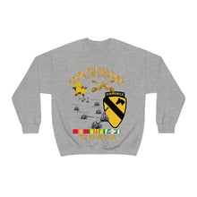 Load image into Gallery viewer, Unisex Heavy Blend Crewneck Sweatshirt - Army - 9th Cavalry (Air Cav) - 1st Cav Division w SVC
