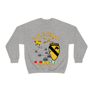 Unisex Heavy Blend Crewneck Sweatshirt - Army - 9th Cavalry (Air Cav) - 1st Cav Division w SVC