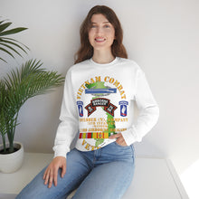 Load image into Gallery viewer, Unisex Heavy Blend Crewneck Sweatshirt - Army - Vietnam Combat Vet - N Co 75th Infantry (Ranger) - 173rd Airborne Bde SSI
