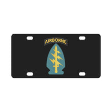 Load image into Gallery viewer, SOF - Special Forces SSI Classic License Plate
