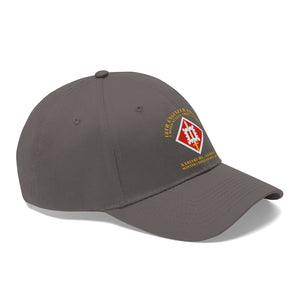 Twill Hat - Army - 18th Engineer Bde - US Army Europe - Hat - Direct to Garment (DTG) - Printed