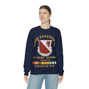 Unisex Heavy Blend Crewneck Sweatshirt - Army - 809th Engineer Bn - Thailand w VN SVC X 300