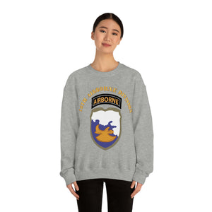 Unisex Heavy Blend Crewneck Sweatshirt - Army - 18th Airborne Division X 300