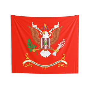 Indoor Wall Tapestries - 2nd Air Defense Artillery - Regimental Colors Tapestry