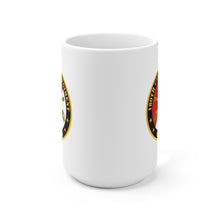 Load image into Gallery viewer, Ceramic Mug 15oz - Army - 180th Cavalry Regiment Branch Veteran - Red - White X 300
