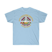 Load image into Gallery viewer, Unisex Ultra Cotton Tee - 95th Evacuation Hospital with SVC Ribbon - Vietnam  - Front/Back
