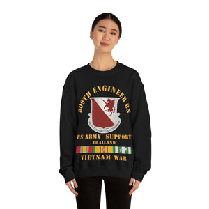 Unisex Heavy Blend Crewneck Sweatshirt - Army - 809th Engineer Bn - Thailand w VN SVC X 300