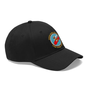 Unisex Twill Hat - 329th Bomb Squadron,93rd Bomb Group - WWII - USAAF - Direct to Garment (DTG) - Printed