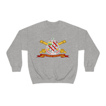 Load image into Gallery viewer, Unisex Heavy Blend Crewneck Sweatshirt -  Army - 8th Field Artillery w Br - Ribbon
