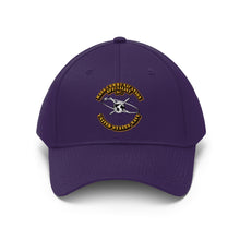 Load image into Gallery viewer, Unisex Twill Hat - Navy - Rate - Navy Mass Communication Specialist - Direct to Garment (DTG) - Printed
