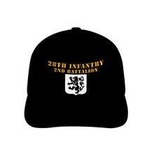 Load image into Gallery viewer, 2nd Battalion 28th Infantry - AOP - Unisex Adjustable Curved Bill Baseball Hat
