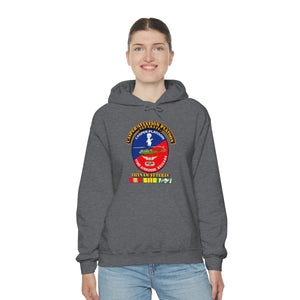 Unisex Heavy Blend™ Hooded Sweatshirt - Army - Casper Aviation Platoon - Vietnam Veteran - w Txt