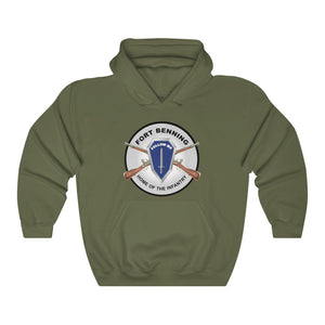 Unisex Heavy Blend™ Hooded Sweatshirt -  Army - Fort Benning, GA - Home of the Infantry