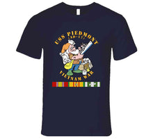 Load image into Gallery viewer, Navy - Uss Piedmont (ad-17) W Vn Svc - Vietnam War Ladies T Shirt
