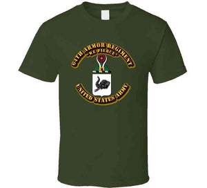 Coat of Arms - 64th Armor Regiment T Shirt, Premium and Hoodie
