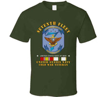 Load image into Gallery viewer, Navy - Seventh Fleet W Cold Svc X 300 T Shirt
