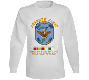 Navy - Seventh Fleet W Cold Svc X 300 T Shirt