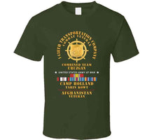 Load image into Gallery viewer, Army - 1438th Trans Company - Camp Holland Afghanistan Vet W Afghan Svc X 300 T Shirt
