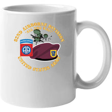 Load image into Gallery viewer, Army - 82nd Airborne Div - Beret - Mass Tac - Maroon  - 504th Infantry Regiment Long Sleeve T Shirt
