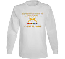Load image into Gallery viewer, Just Cause - 549th Military Police Co - Ft Davis, Cz W Svc Ribbons Long Sleeve
