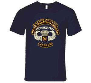 Special Operation Command, Special Forces, USSOCOM, Airborne Badge - T Shirt, Premium and Hoodie