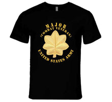 Load image into Gallery viewer, Army - Major - Maj - Combat Veteran - V1 T Shirt
