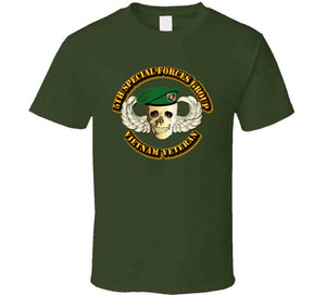 5th Special Forces Group - Skill Wings Beret T Shirt