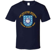 Load image into Gallery viewer, Army - 3rd Infantry Div Flash W Dui - Rock Of The Marne T Shirt
