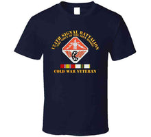 Load image into Gallery viewer, Army - 124th Signal Bn - The Voice Of The Iron Horse - Ssi - Cold Svc X 300 T Shirt
