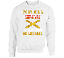 Load image into Gallery viewer, Army - Fort Sill, Home Of Artillery W Cassion - Gold X 300 T Shirt
