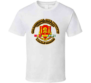 6th Battalion, 29th Artillery w SVC Ribbon T Shirt