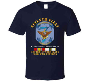 Navy - Seventh Fleet W Cold Svc X 300 T Shirt