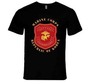 Korea - Republic Of Korea - Marine Corps Patch T Shirt, Hoodie and Premium