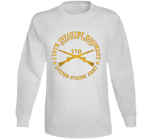 Load image into Gallery viewer, Army - 110th Infantry Regiment - Fighting Tenth - Br  X 300 T Shirt
