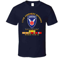 Load image into Gallery viewer, Army - 11th Airborne Division - Raid At Los BaÃ±os - Wwii W Pac Svc Long Sleeve T Shirt
